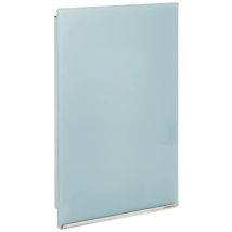 65372, Cassetta Portachiavi/pannello Magnetico In Vetro Velio, Grigio (grau) - Blomus