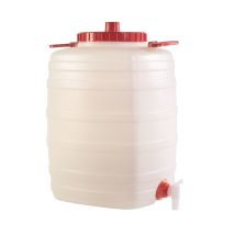 Ics - Polyethylen -lebensmittelbehälter Mit Entlüftung Und Tap - 50 Lt.