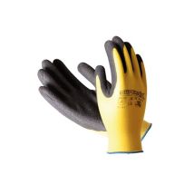 3l Internacional - Guante Agrícola De Nylon Y Látex Con Palma Supertex Amarillo T-9sl-01