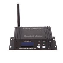 2,4g Wireless Dmx Controller 512g Sender Empfänger Lcd Display Einstellbare Power Repeater Beleuchtung Controller 1