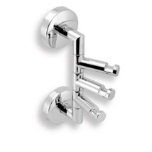 Novaservis - Metalia 11 - Haken, 3-fach, Drehbar, Chrom 0181,0