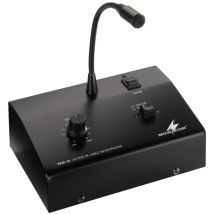 [neuwertig] B-ware Monacor Ela Verstärker Endstufe Verstärker Pam 10 Kommandomikrofon Regler 10 W