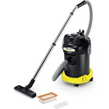 Kärcher – AD 4 Premium Ash Vacuum Cleaner – 600 Watts – Robust Filter System – Ideal for Ash and Dry Debris