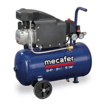 Compressore - Mecafer - 425793 - Blu - 24 L - 2hp - 8 Bar