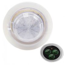 Spot Led Con Impermeable Incorporado 110mm Ip68 Rgb + Mando De Control Y Transformador