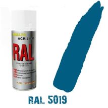 Bomboletta Spray Blu Capri Ral 5019 Acrilico Vernice Brillante Lucido Graffiti