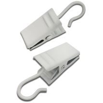 50 Stück Gardinenclips Mit Haken, 50 Stück Metallhaken, Lichterkettenclips Für Partys, Campingzelte, Heimdekoration, Fotos, Bastelarbeiten Und Outdoor