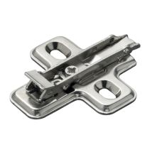 Salice - Kreuzgrundplatte Mit Schnellverschluss Bohrung 37 X 32 Mm Zum Anschrauben 0 Mm Stahl Bav3m09f