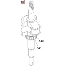 Briggs & Stratton Rasenmäher Antriebswelle 790277