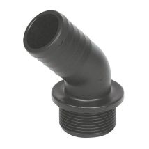 Racor Para Manguera 45掳 30mm X 1 1/2" Macho Geoline 8014350