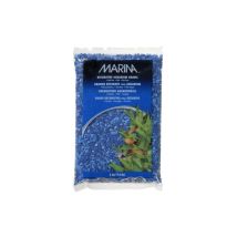 Gravier décoratif marin – 2 kg – Granulométrie 4 à 7 mm – Couleur bleu ton – Jouet d'occupation et d'éducation pour chien