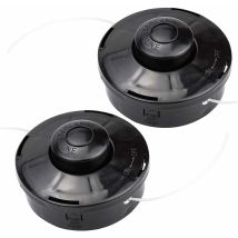 2er-pack Universal-nylon-freischneiderkopf, Ersatzspule, Trimmerkopf M10 X 1,25 Für Benzin-freischneider – Inhhub