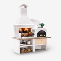 Barbecue Malibù In Muratura Forno A Destra
