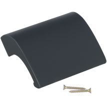 Maniglia Xde Luxe Verniciata Ral7016 Antracite + Viti