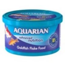 Aquarian – Goldfish Food Flakes – 100% Balanced Diet for Coldwater Fish – 25g