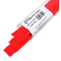 Schrumpfschlauch RTS 10m rot – Durchmesser 12,7/6,4mm – dünnwandig – selbstverlöschend – flexibel