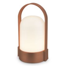 B.k.licht - Lampe De Table Led Lampe De Table Led Rechargeable Dimmable Sans Fil Touch Terrasse Blanc Chaud
