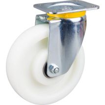 Lenkrolle Mit Plattenbefestigung Und Schwerlastrad Aus Polyamid 700-800kg Tente 4680uop200p63