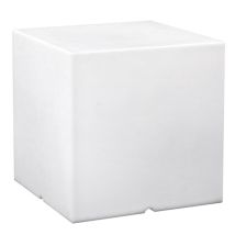 LUMISKY Cubo luminoso cablato 40CM – Lampada da tavolo LED bianco freddo – Polipropilene – IP44 – Design moderno