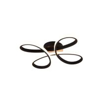 Sourcing Modelo Elegant Lámpara De Techo Negra 40 Cm Led