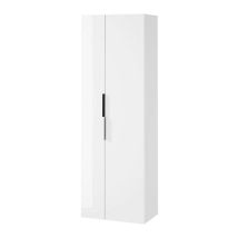 Cersanit City - Armadietto Alto, 180x60x36 Cm, 2 Ante, Bianco S584-019-dsm