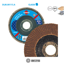 Box Mit 10 Korund-schleifscheiben Für Metall Classic Ø 125 Körnung 120 Bohrung 22,23 Mm Konisch