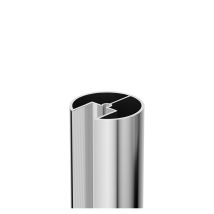 Pacco 8mm/10mm Polished Chrome Ceiling Post – 3000mm x 40mm – Compatible with 8mm & 10mm Glass Shower Screens