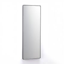 Espejo De Pared Rectangular De Acero Cromado H100 Jess Big
