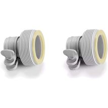 Conector manguera Intex B 29061 – Adaptadores para bomba de filtro – Diámetro 38 mm / 32 mm – 2 piezas
