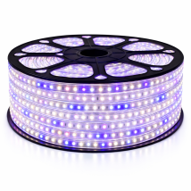Sysled – Ruban Led Horticole 50 Mètres – Spectre Optimisé Pour Photosynthèse – Étanchéité Ip68 – 1080 Lumens Par Mètre – 11w Pour Cultures Intérieures