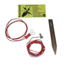 Kit Di Connessione Horizont Picchetto Di Terra Cavo 3 M