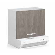 Azur Line - Möbel Küchenschrank 1 Tür 60x30x49h Finish Larice Grau