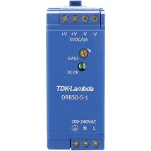 Drb50-5-1 Hutschienen-netzteil (din-rail) 5 V/dc 2.5 A 30 W Anzahl Ausgänge:1 X Inhalt - Tdk-lambda