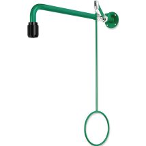 Doccia di emergenza Classicline – 722447 – 50 l/min, 3/4 IG, 145 mm, verde, acciaio inox – Kaiserkraft