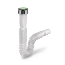 Sifone Esterno Per Fontane Da Giardino Kam In Pvc Allungabile Da 1"1/4