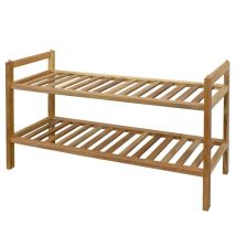 Estante De Baño Apilable 70x27cm, Madera - Deblanch