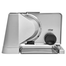 Ritter Solida 4 Duo Plus Affettatrice Elettrica Multiuso E Affettapane In Metallo Massiccio, Made In Germany