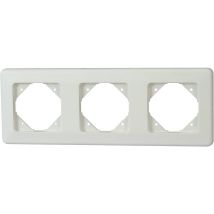 3 Scomparti Telaio Di Copertura Europa Bianco Artico, Opaco 303313087 1 Pz. - Kopp