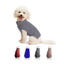 Vestito Per Cane Maglione Invernale Caldo Dolcevita Taglia Piccola Cucciolo S