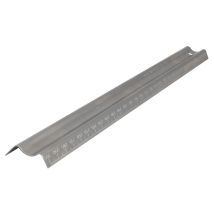 Maun - 1774-300 Metric Metal Safety Rule 300mm Mau1774300