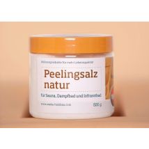 Peelingsalz natur 500g für Sauna – Erfrischendes Peeling für Wellness – WEKA