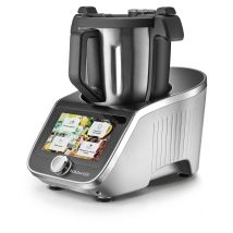 Procesador De Alimentos Multifuncional Con Recipiente Xl, Báscula Integrada Y Pantalla Táctil +800 Recetas - Robot Cuiseur Xl - Naturamix -