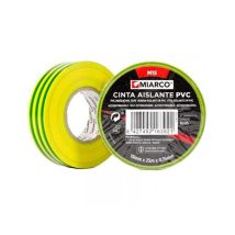 Pacchetto. 10 Rotoli Di Nastro Isolante Di Messa A Terra 19mm X20mt Miarco
