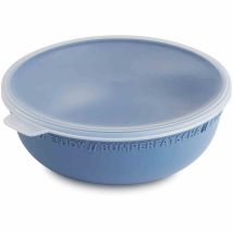 Rotho - Schüssel Mit Deckel 0,35 L Tresa Horizon Blau Vorratsdose Frischhaltedose Kühlschankdose