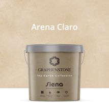 Pintura Ecológica Interior Efecto Limewash Base Cal Siena Color Arena Claro 12l
