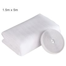 Zanzariere Per Finestre 150 X 500 Cm Rete In Nylon Anti-insetto Anti-t Con Striscia Autoadesiva