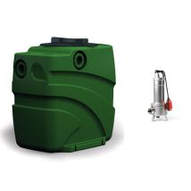 Fekabox 110 + Feka Vs 550 M-a - Hebeanlage - 20.000 L/std. - 920w - Mit Schwimmer - Eine Kapazität Von 110 L - Förderhöhe 7,4 M - Dab