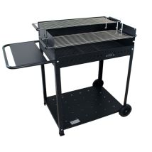 Barbacoa XL Doble – Parrillas ajustables – Superficie de asado 71,5 x 52 cm – Peso 24 kg