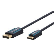 Clicktronic 44931 Cable Adaptador Usb-c Macho A Displayport, 4k, 60hz, 1 M