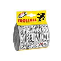 Trollull – Stainless Steel Wool Pads – Pack of 2 – TRO725702